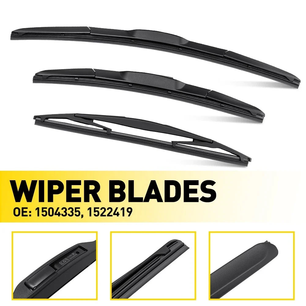 Set of 2 Windshield Wiper Blades for Nissan Armada (2017–2022) 14" 19"