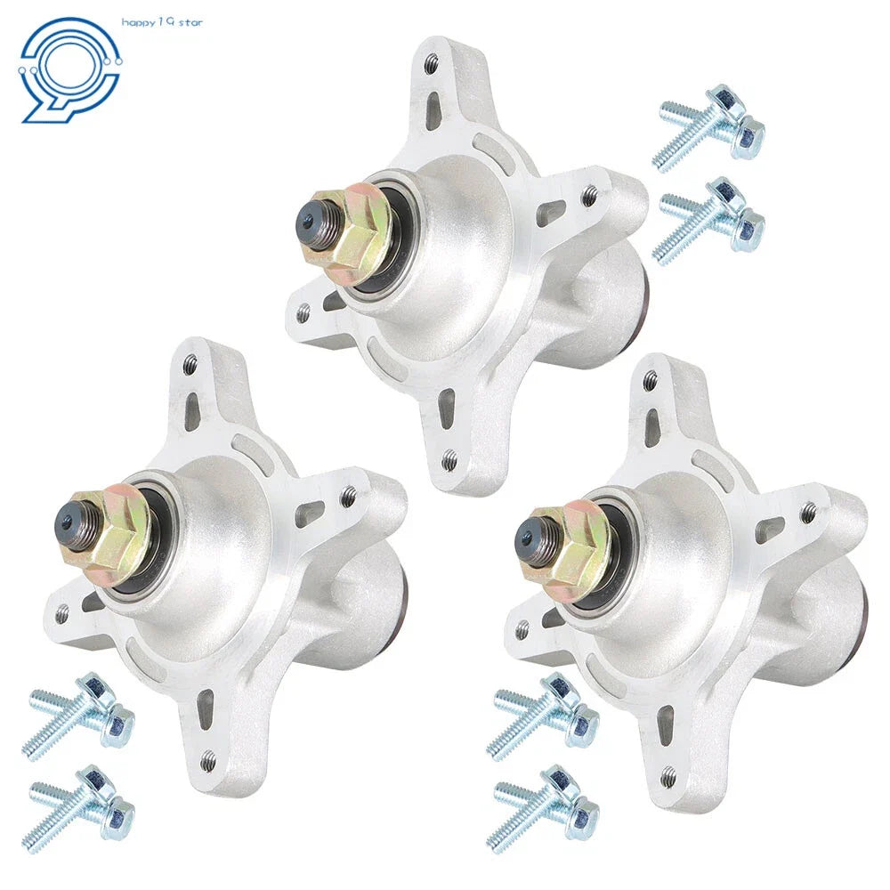 Set of 3 Spindle Assembly for Toro Exmark Deck (Various Models)