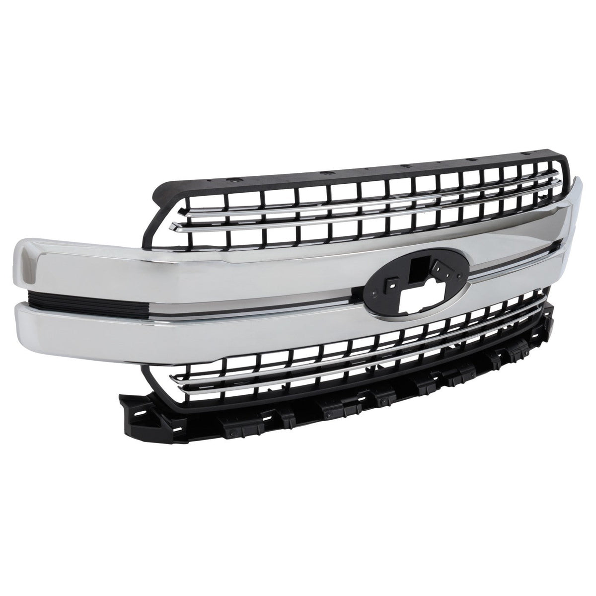 Black Grille Headlamp Front RH Fender Kit for Ford F-150 2018-2020