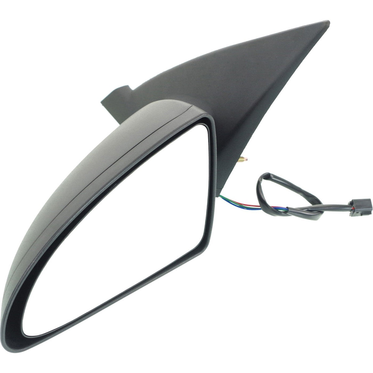 Black Manual Folding Power Mirror for 2004-2008 Chevrolet Malibu Left