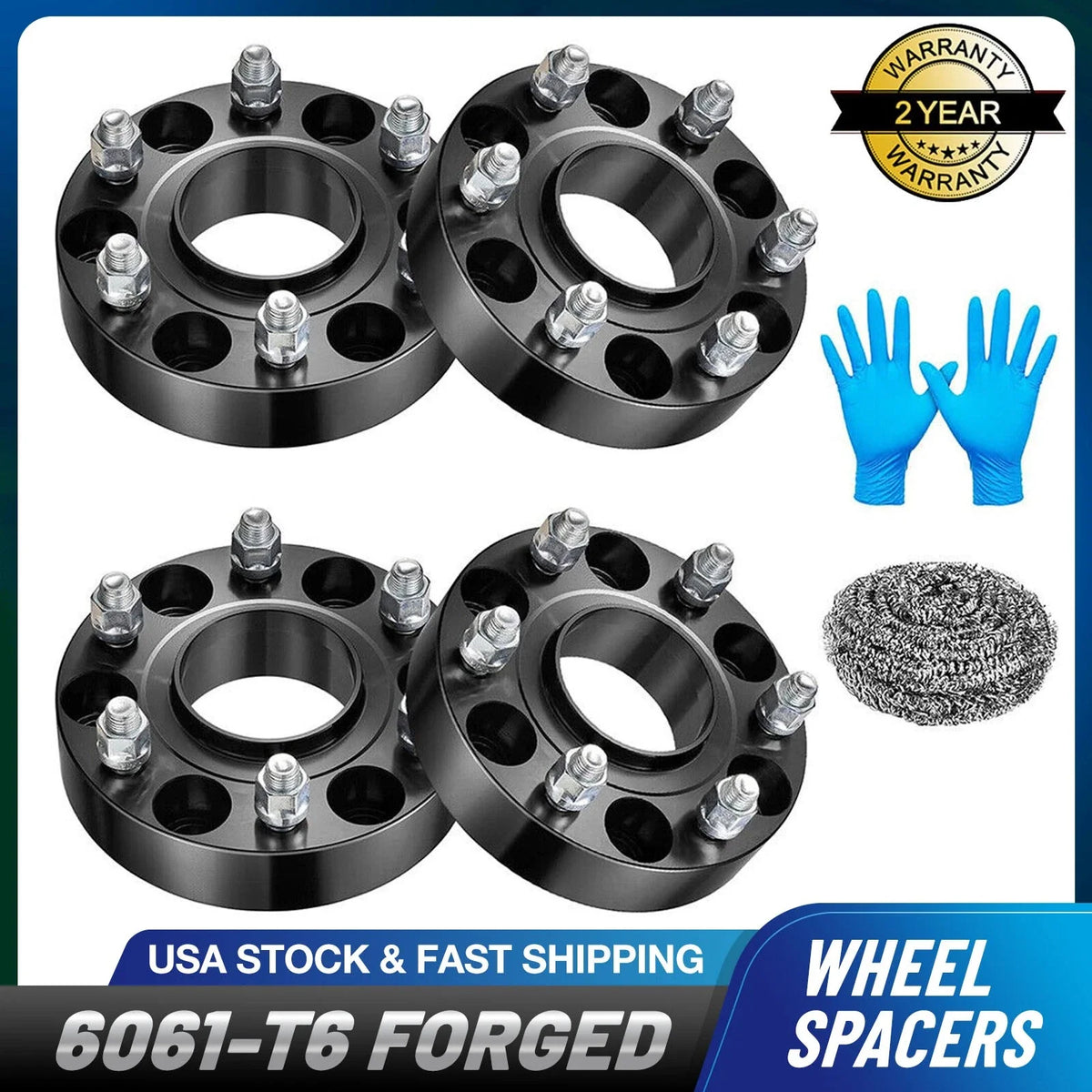 1.5" Hubcentric Wheel Spacers for 2002–2006 Chevrolet Avalanche 1500 (4)