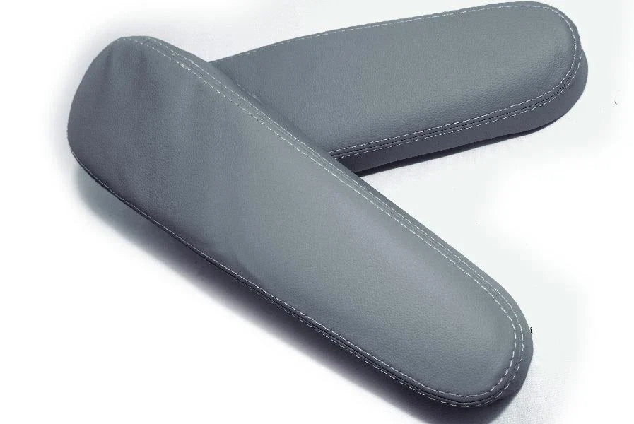 Front Seat Armrest Cover for Honda CR-V (2007–2009) Gray PVC Leather