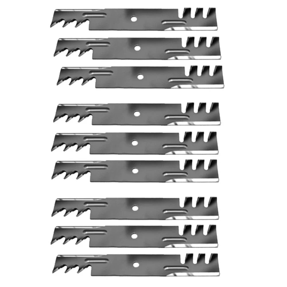 Set of 9 Rotary Blades for Hustler (797704, 797712)