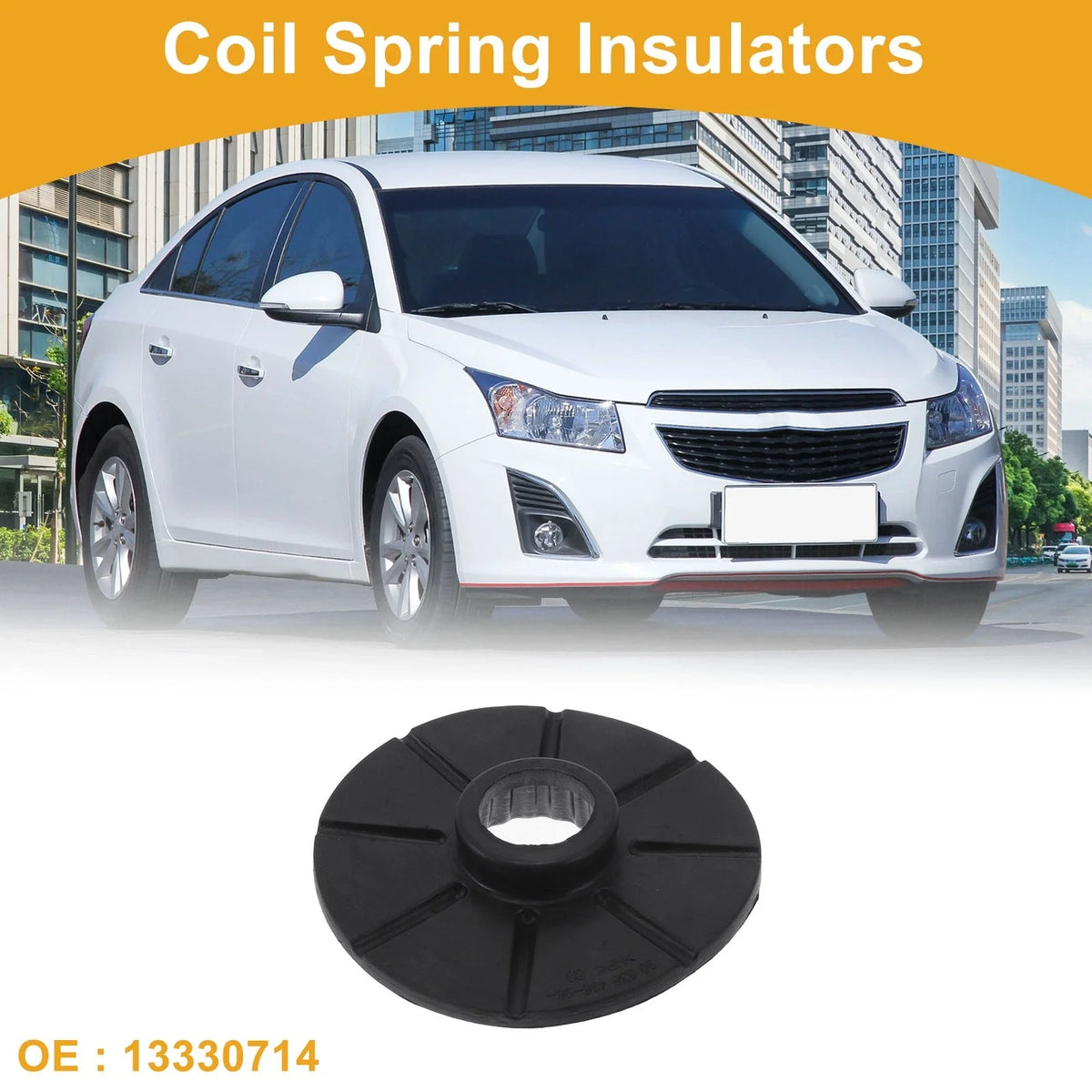 Front Upper Coil Spring Insulators No. 13330714 for Chevrolet Cruze (2014–2015)