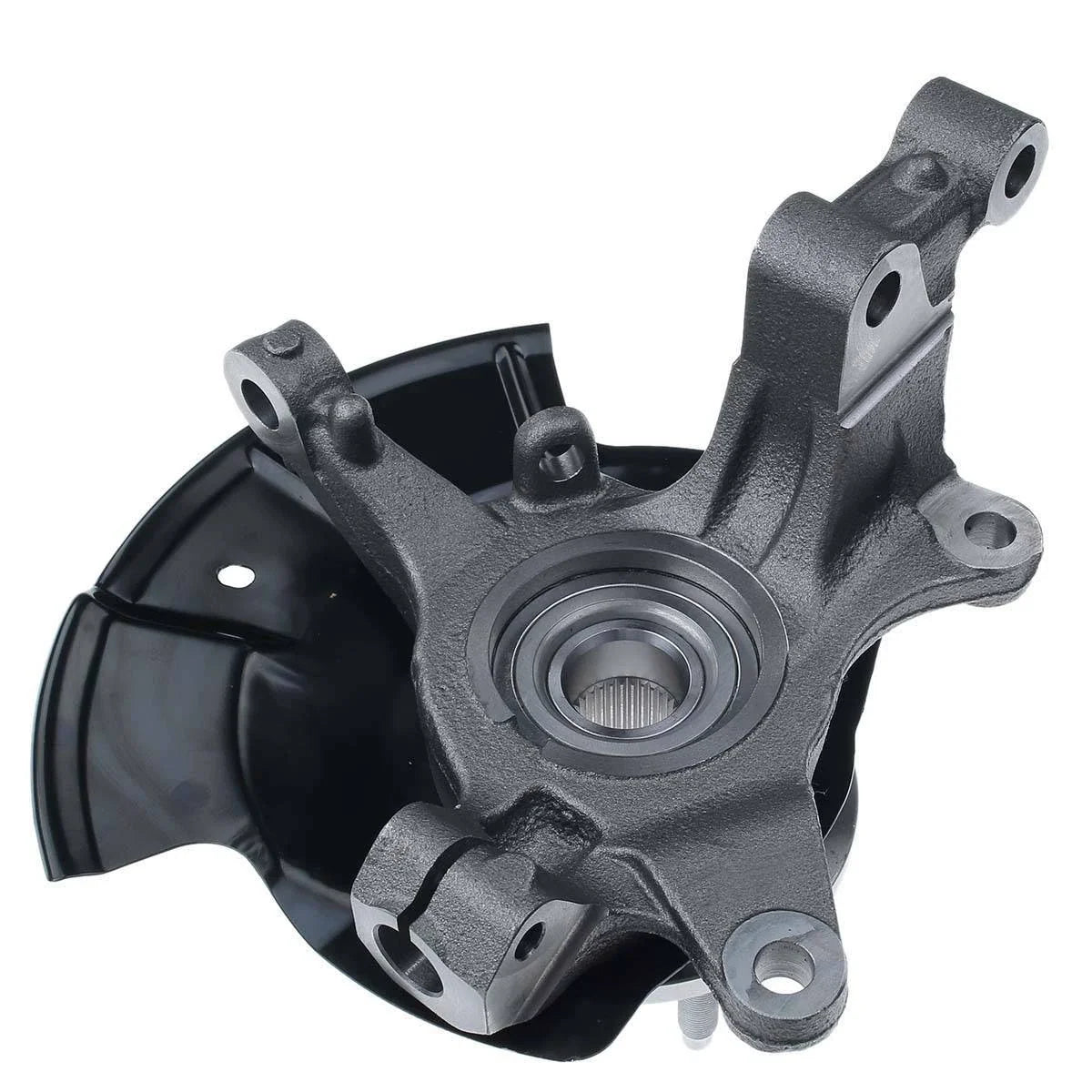 Front Hub Bearing and Steering Knuckle Set for Ford Edge (2007-2010)