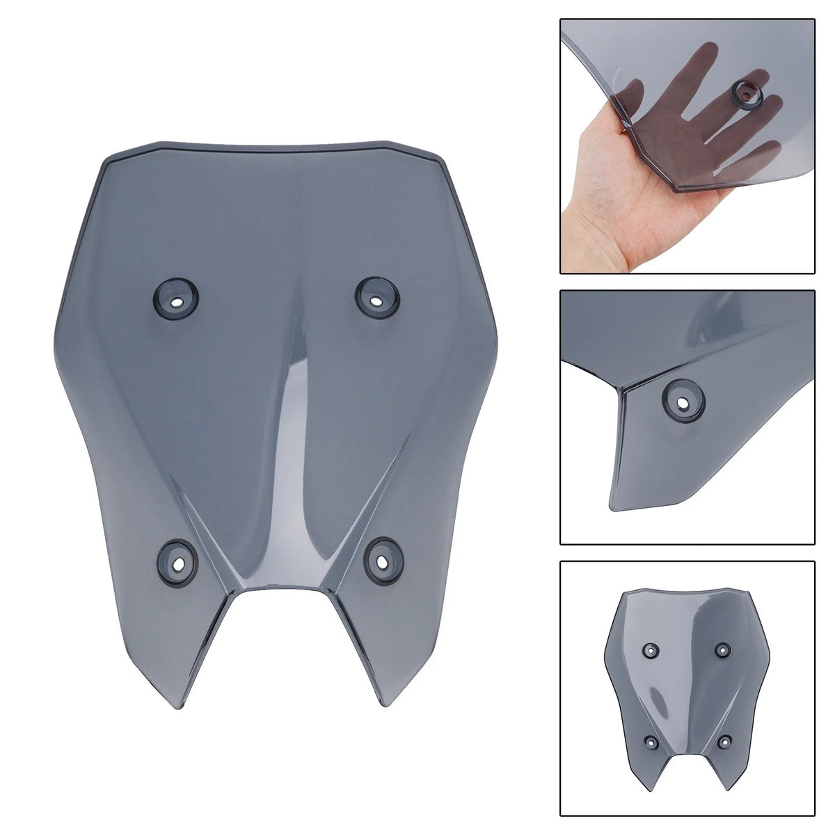 Gray Windscreen for Kawasaki Z900 (2025–2026)