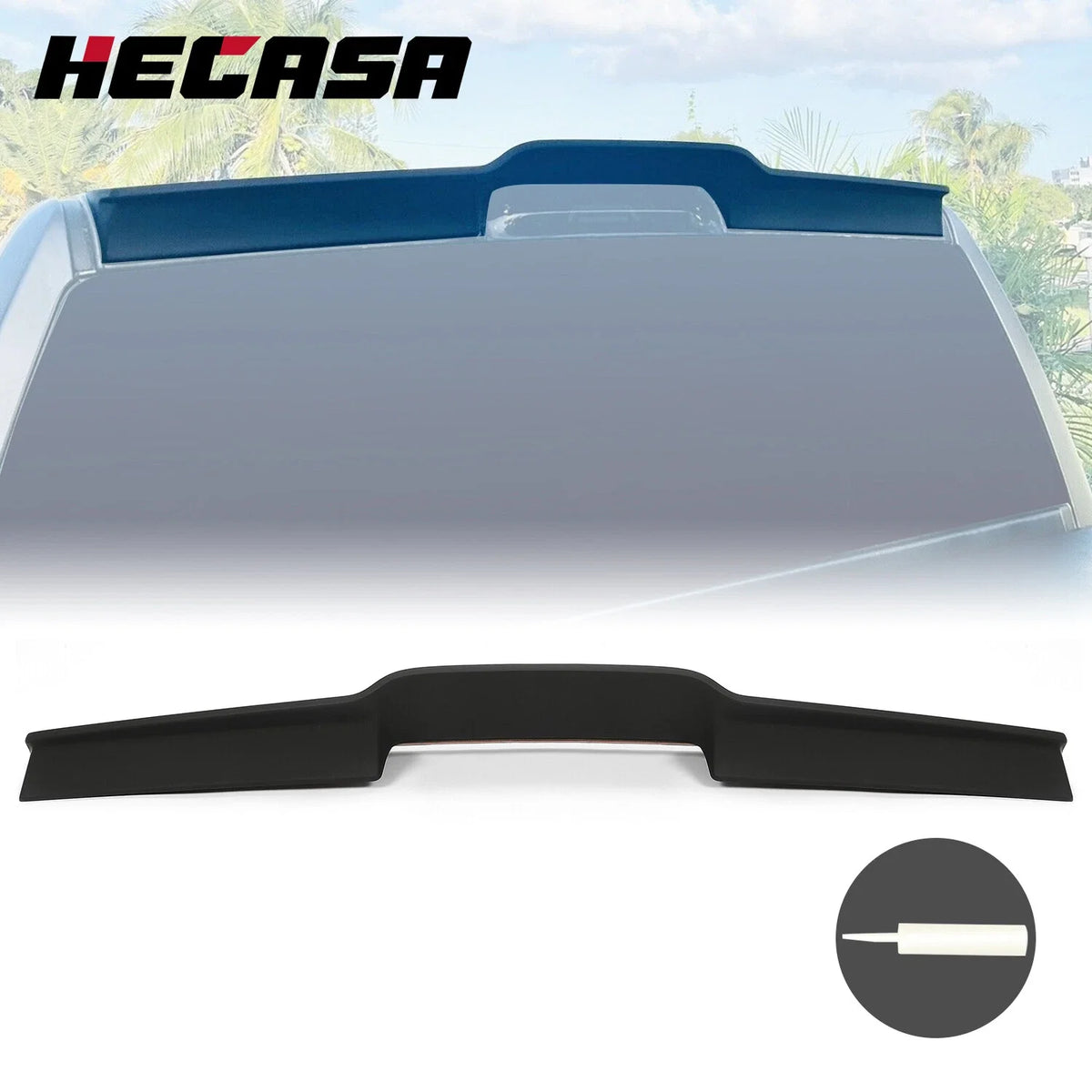 Wing Roof Spoiler for Truck Cab Dodge Ram 1500 2009-2020