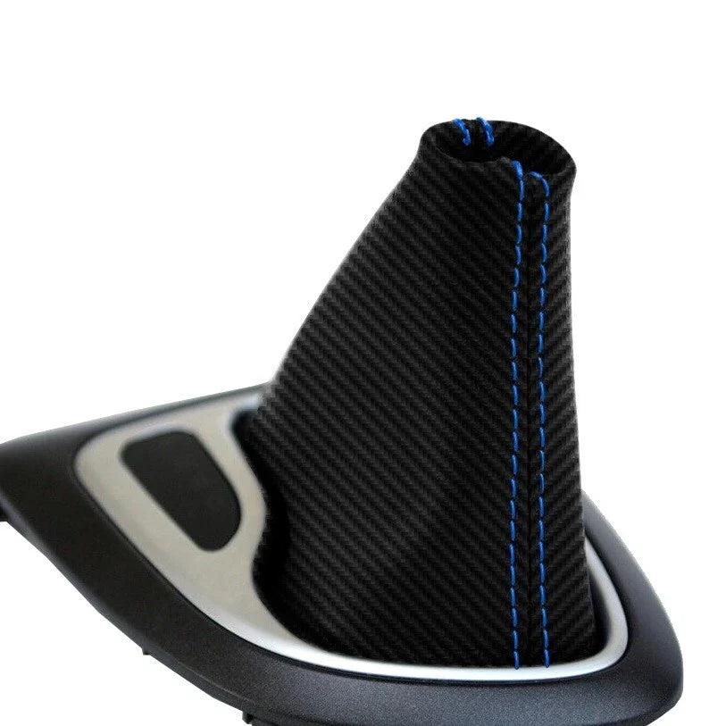 Automatic Shift Boot for Dodge Dart (2013–2016) Carbon Blue Stitch
