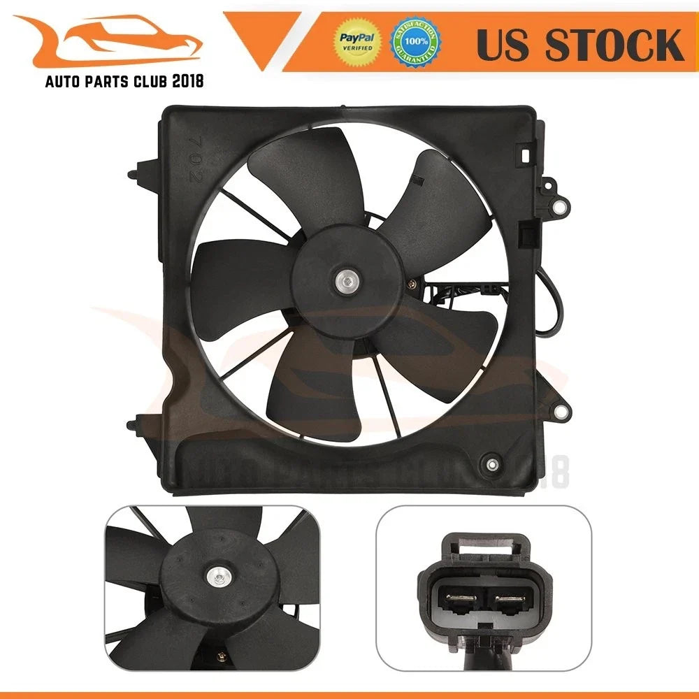 Radiator Cooling Fan Assembly HO3113139 for Honda HR-V 2016-2018