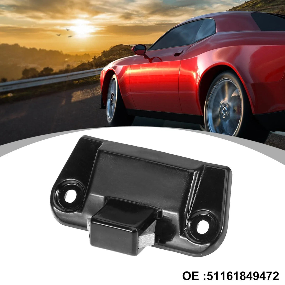 Glove Box Upper Lock Latch Catch 51161849472 for BMW 325i 525i Z3 (1995–2002)
