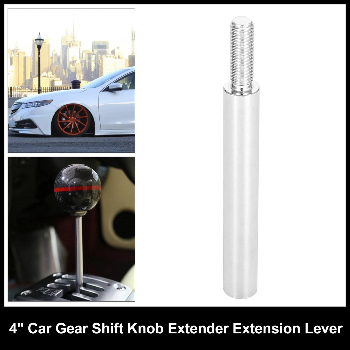 4" Gear Shift Knob Extender for Honda (M10X1.5)