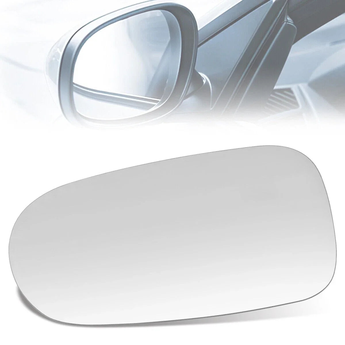 Driver Side Rear View Door Mirror Glass for Nissan Altima (1993–1997)