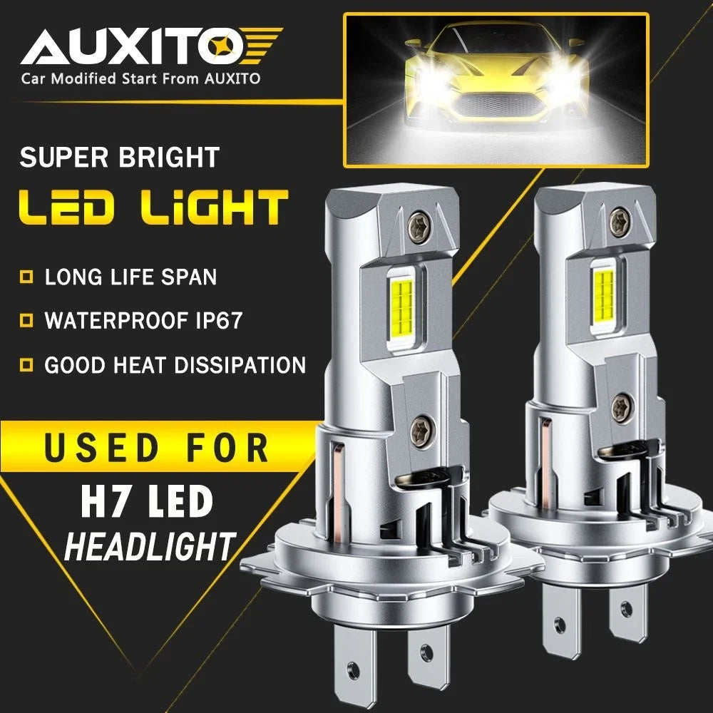 30000LM H7 LED Headlight Kit - 2X 6500K White