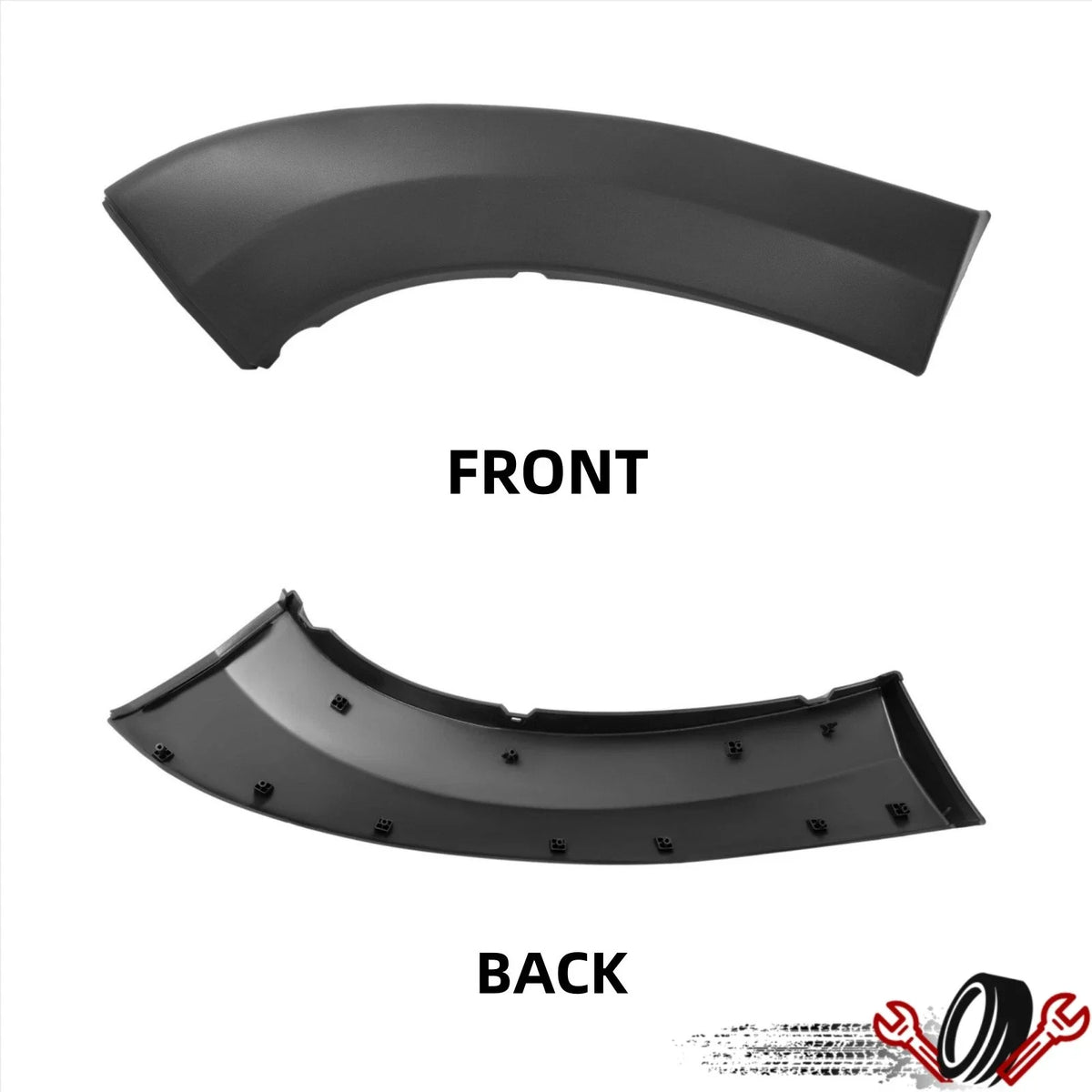 Front Fender Flare Trim Molding for Dodge Ram Promaster (2019–2022)