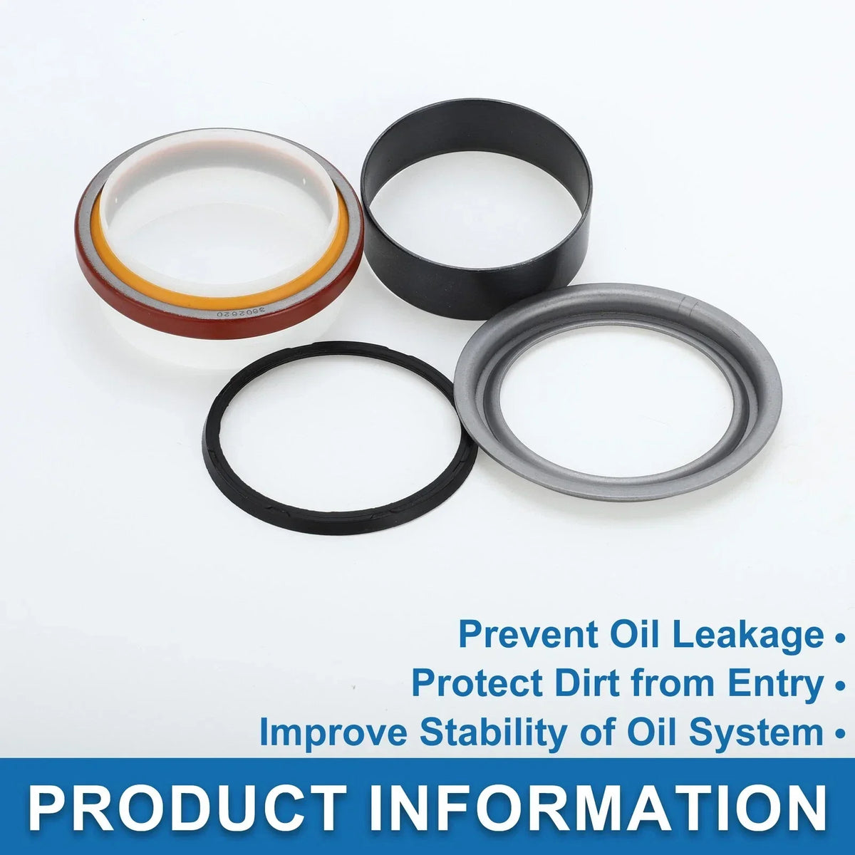 Oil Seal Wear Sleeve Kit for Dodge Ram 5.9L 6.7L 1500 2500 (2002-2023)