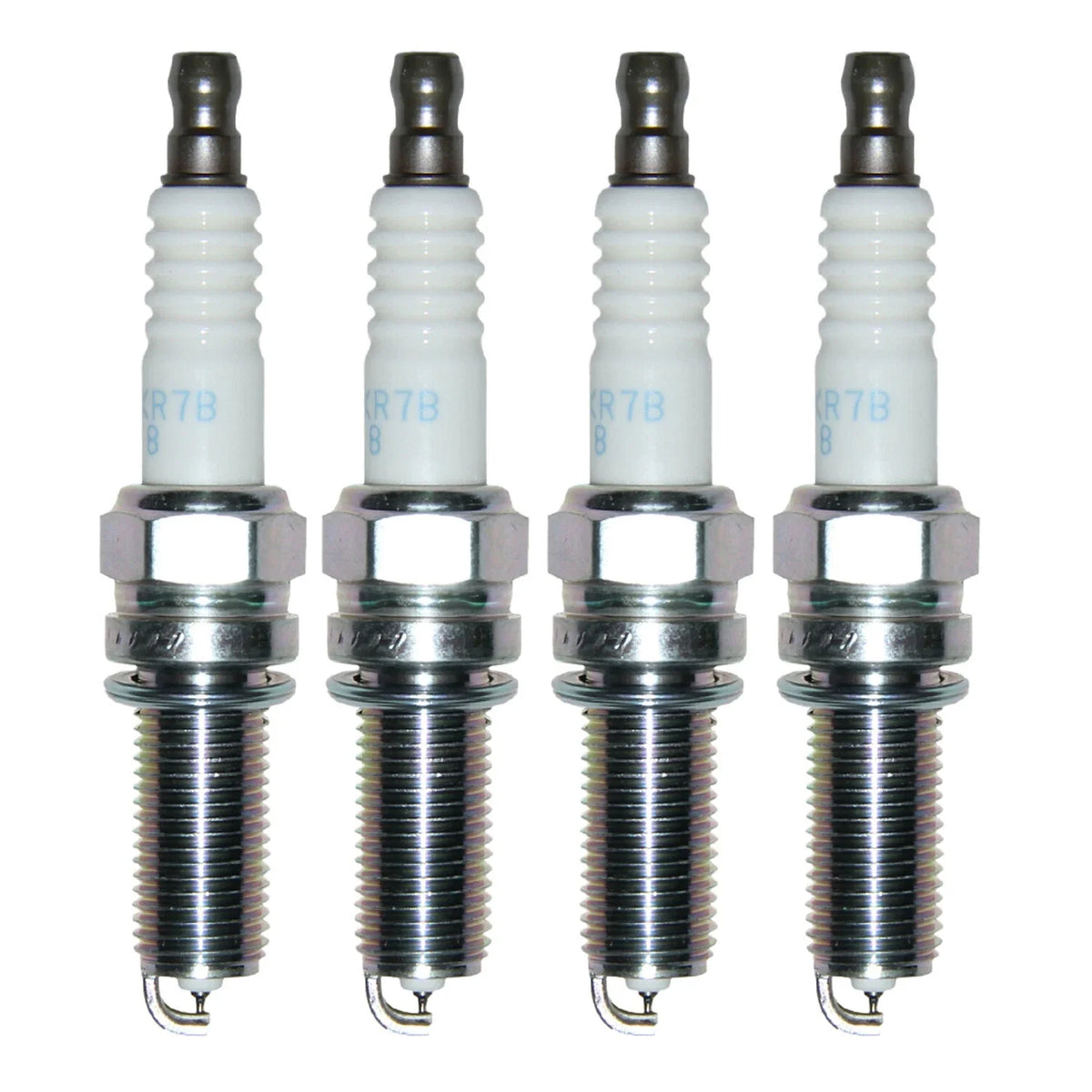 Set of 4 NGK Laser Iridium Spark Plugs ILKR7B8 for Kia Soul (2010–2011)