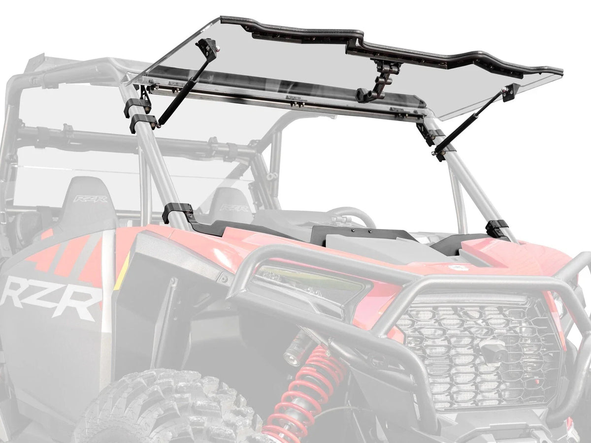 Windshield Flip - Scratch Resistant for Polaris RZR XP 2024+