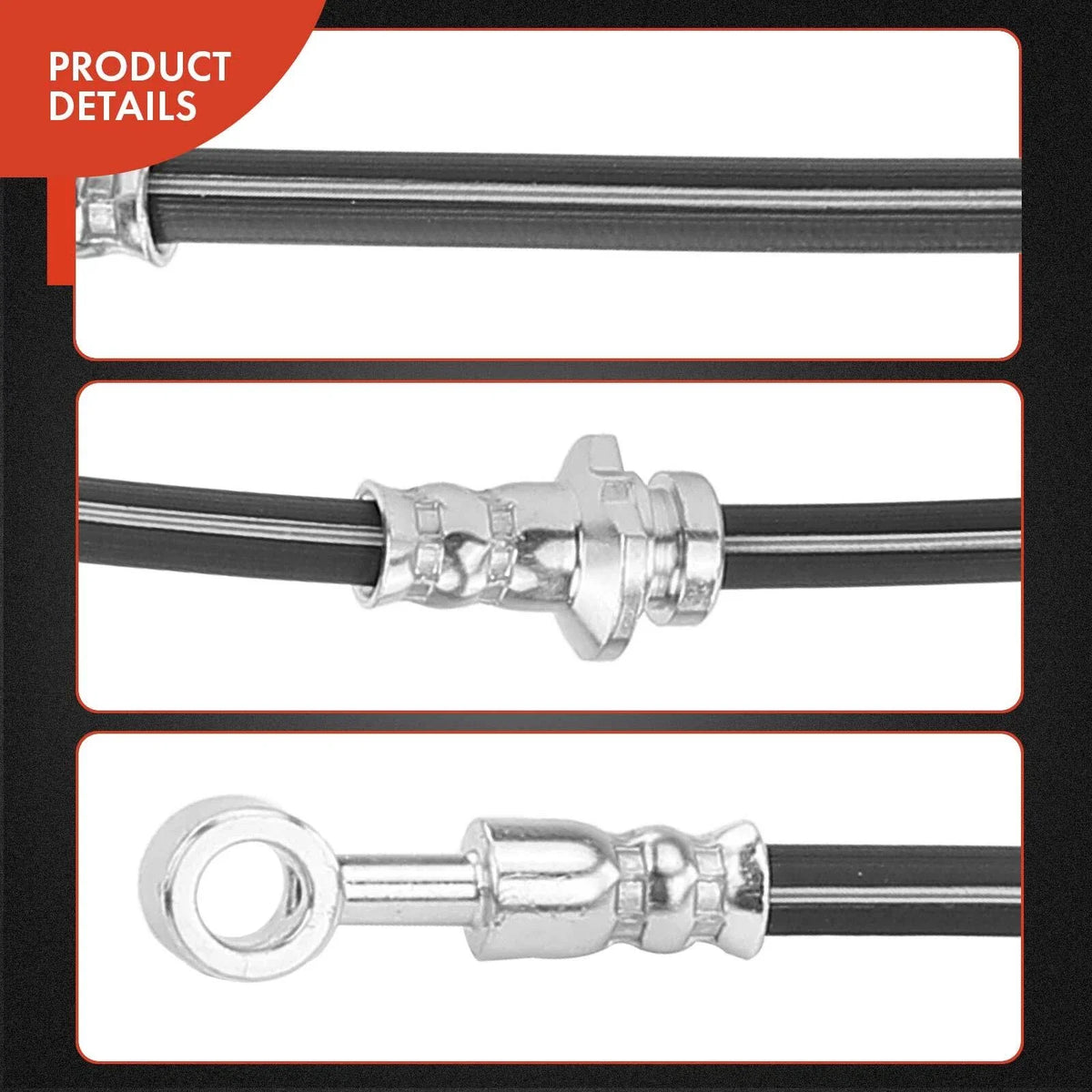 Rear Right Brake Hose Replacement for Nissan Sentra 1995-1999