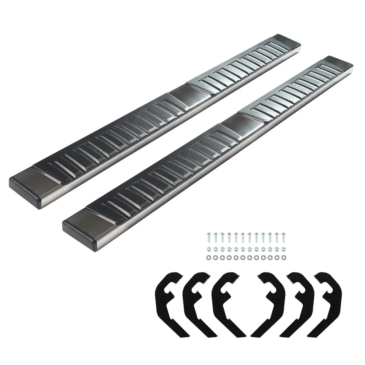 6 Inch Side Steps for GMC Sierra/Chevy Silverado (2019-2025)