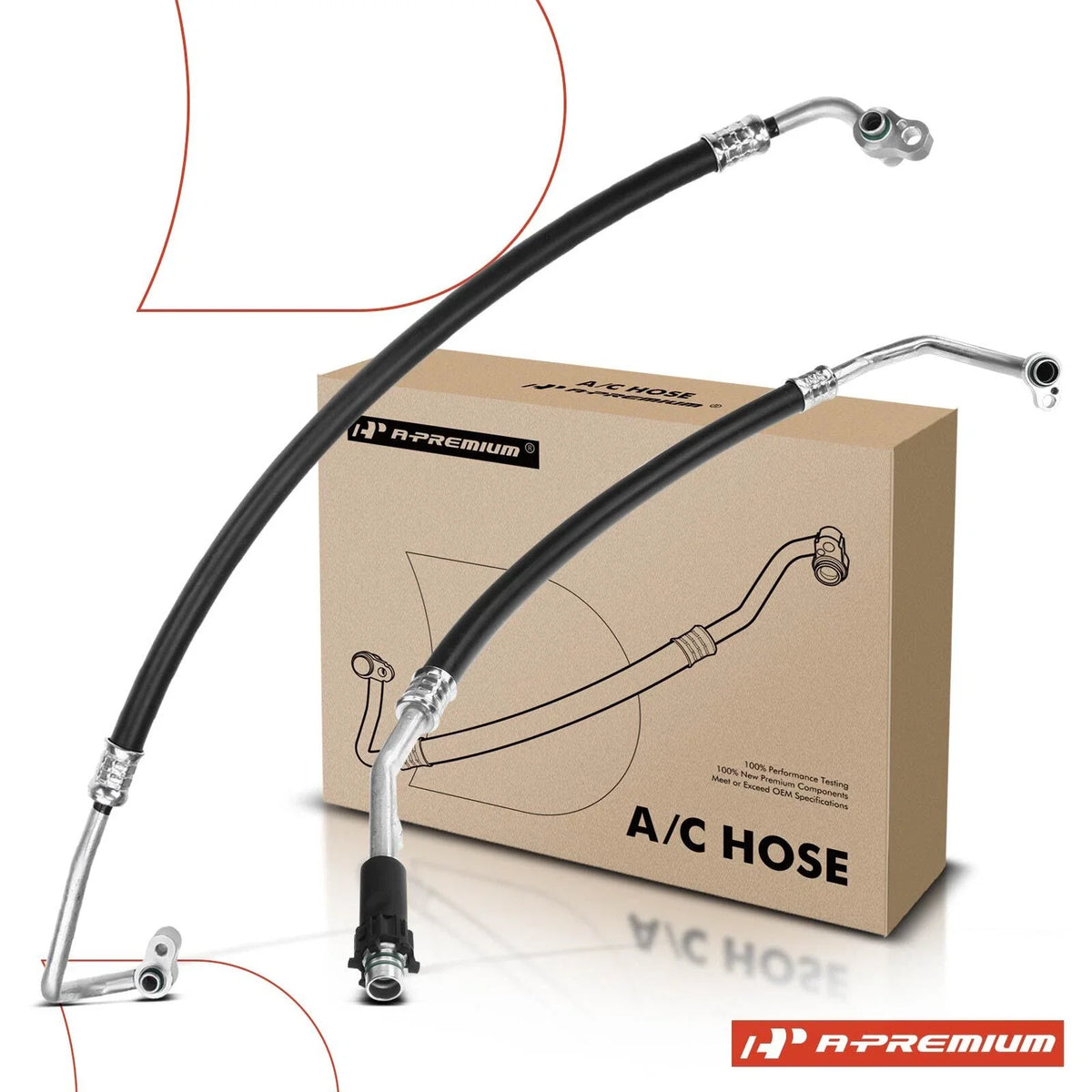 2X A/C Suction & Discharge Line Hose for Mitsubishi Galant (2004–2006)