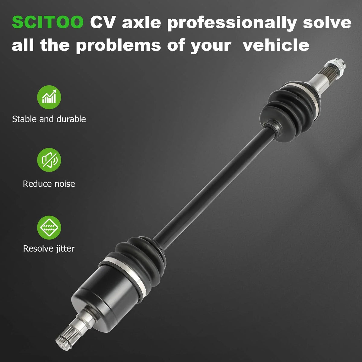 Front Right Axle CV Joint Replacement for Can-Am Defender HD5 2017-2021