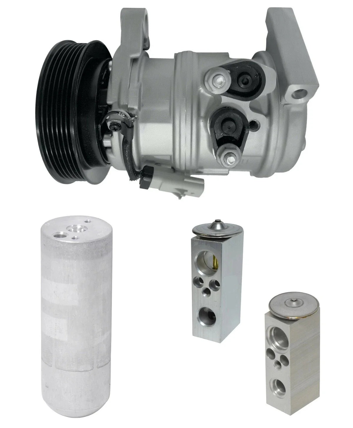 AC Compressor Kit Replacement for Dodge Town & Country 3.3L 3.8L (2001–2004)