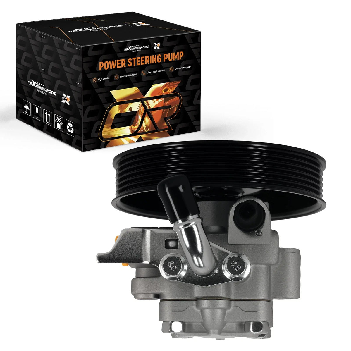 Front Power Steering Pump 2007-2008 57100-2G101 for Kia Rondo 2.7L