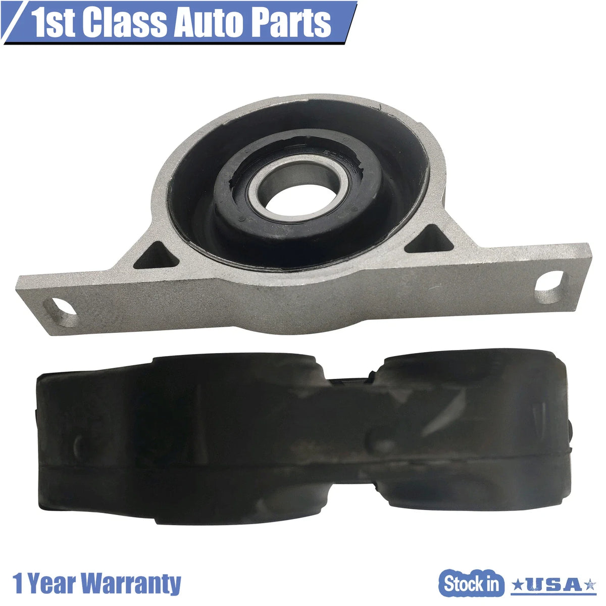 2X Flex Disc & Center Support Bearing for BMW E60 (2004–2011)