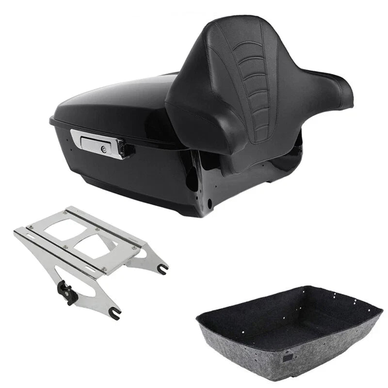 Trunk Backrest Mount Rack for Harley Touring 2014-2023 Street Glide