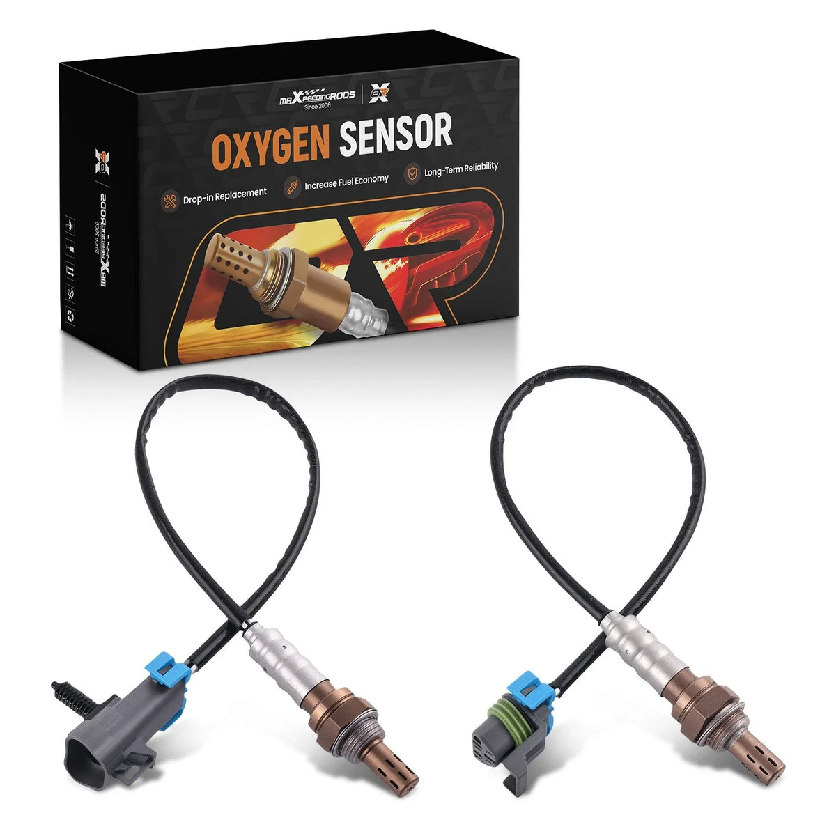 2Pcs O2 Sensor Upstream+Downstream for GMC Envoy 4.2L L6 (2007–2009)