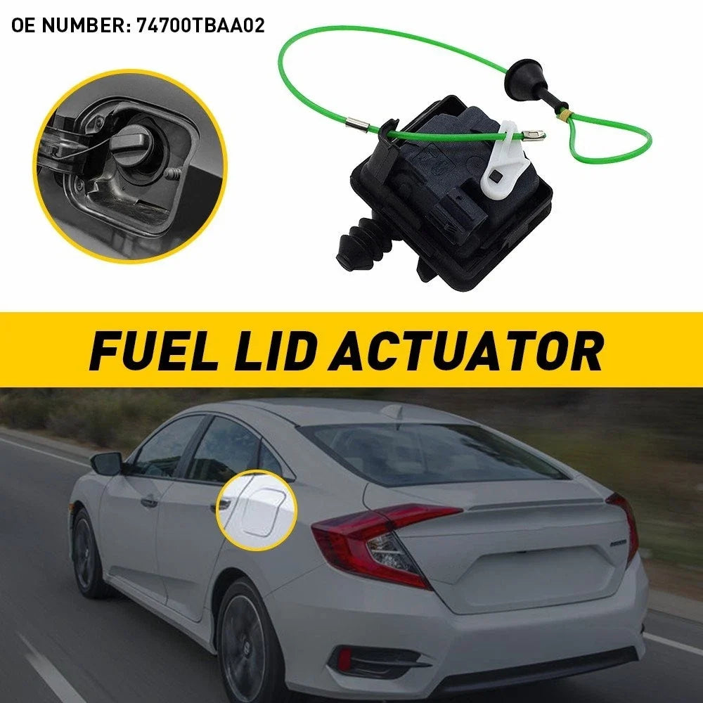 Fuel Lid Actuator Gas Door Assembly for Honda Civic (2016–2021) 74700-TBA-A02