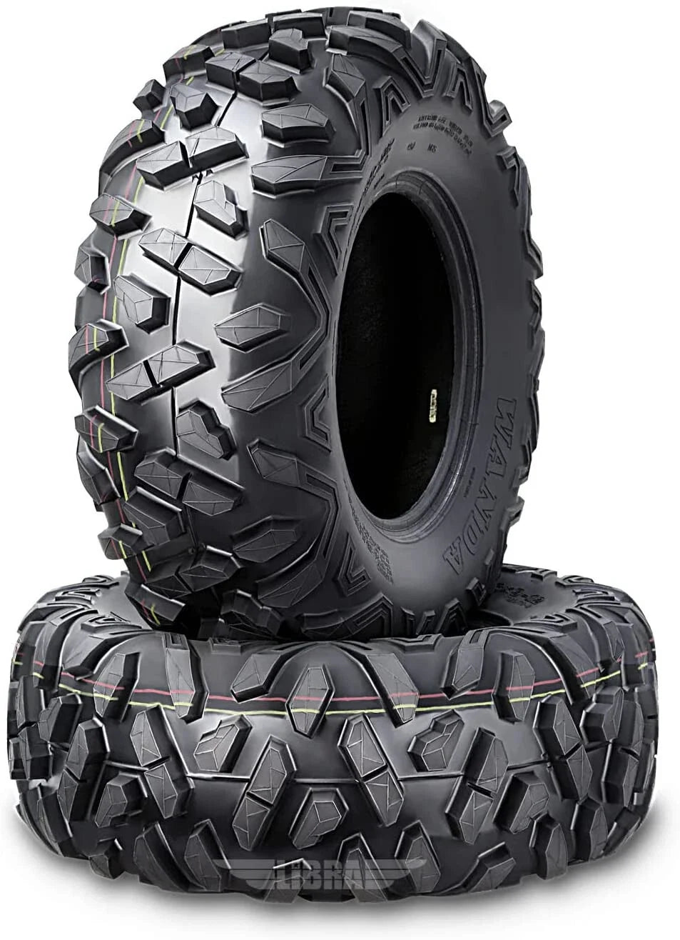Set of 2 Front ATV Tires 24x8-12 for Polaris Magnum Xpedition 325 (2002)