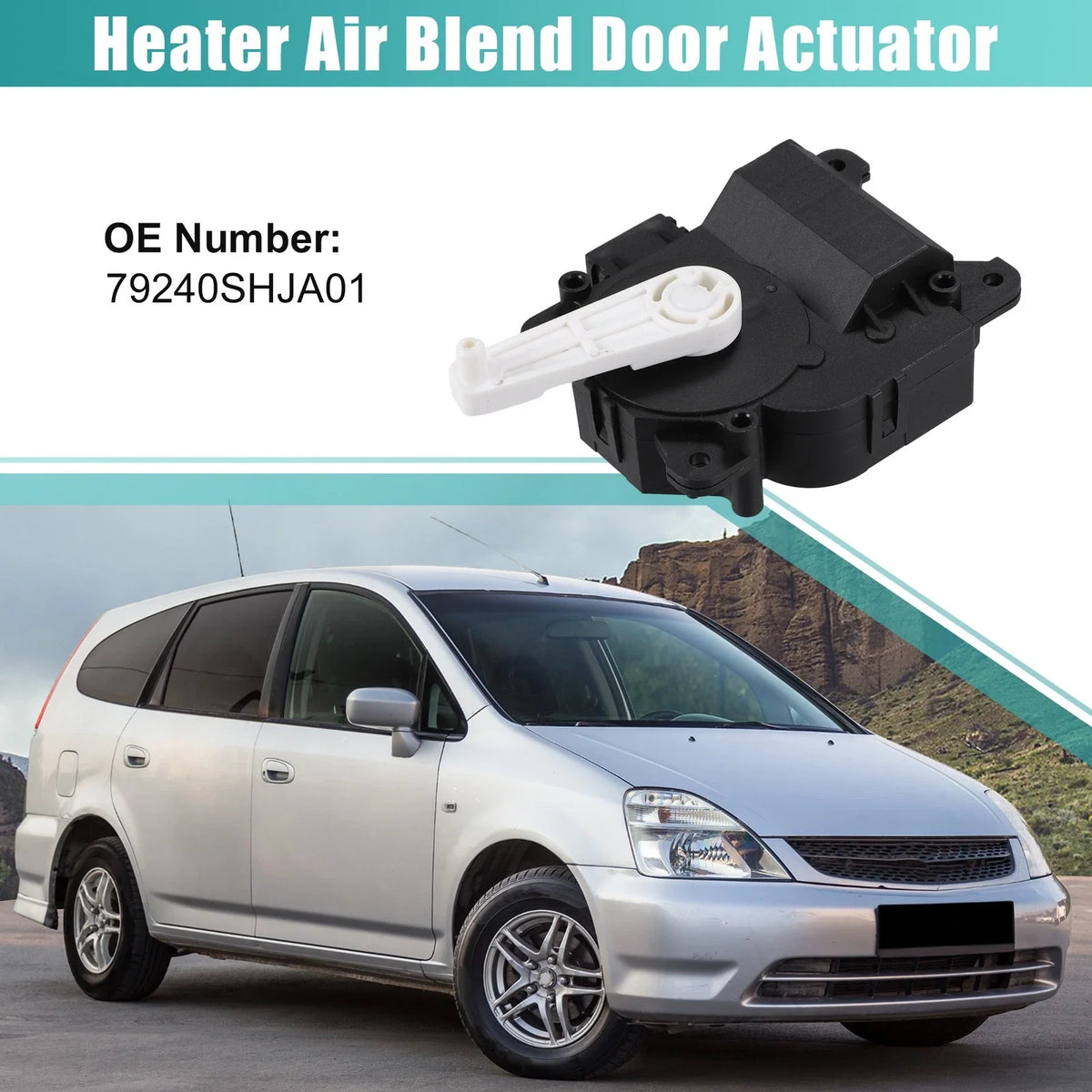 A/C Heater Air Blend Door Actuator for Honda Odyssey (2005–2010)