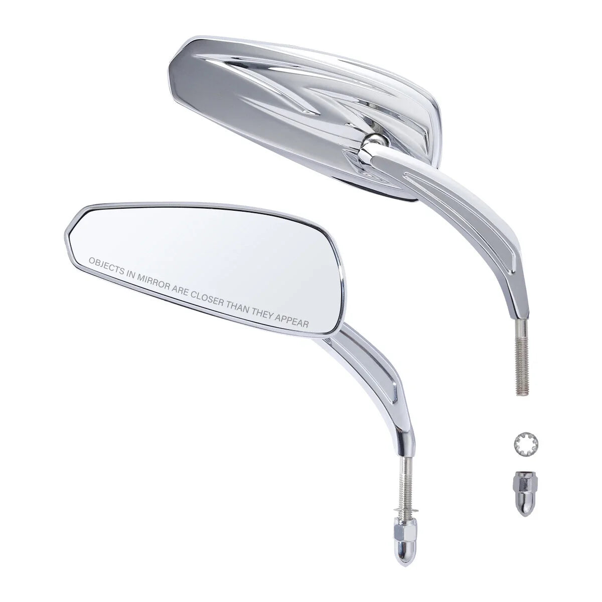 Rear-View Mirrors Chrome for Harley CVO Road Glide ST 2023-2024