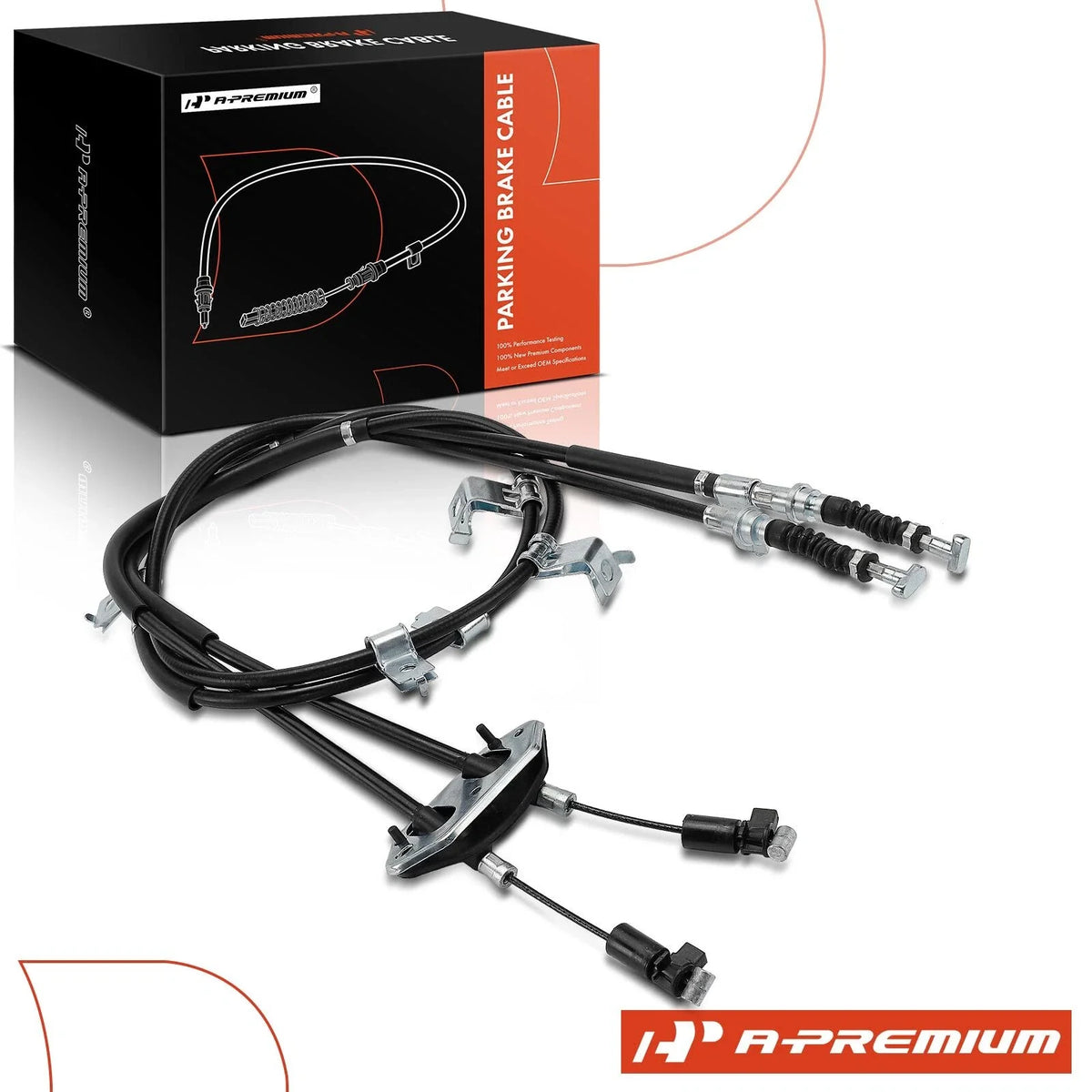Rear Parking Brake Cable for Ford Fusion Lincoln MKZ (2006–2012)