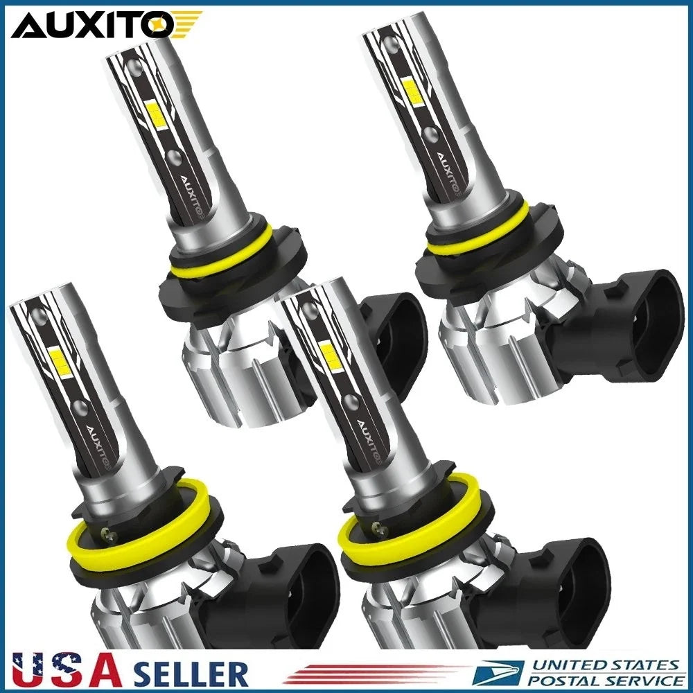 Hi/Low Beam LED Headlight Kit 9005 + H11 120000LM 6500K