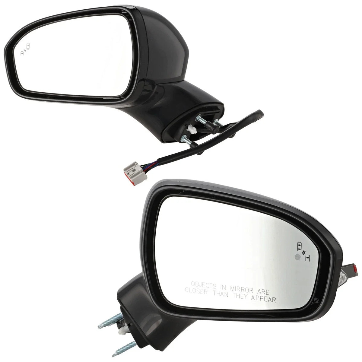 Heated Mirror Pair for Fusion (Left & Right Side)
