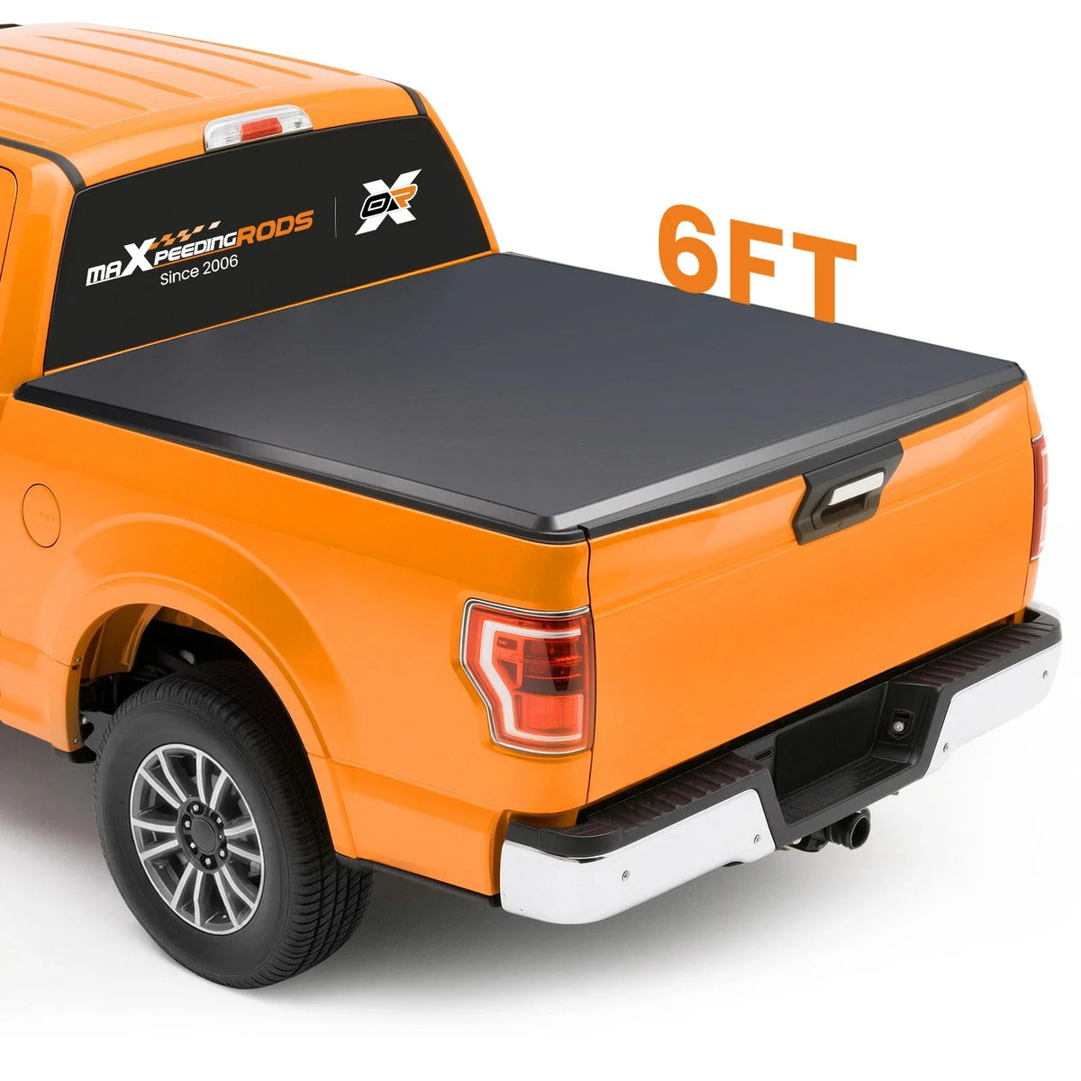 6FT Tonneau Cover Soft Tri-Fold for GMC Canyon/Chevy Colorado 2015-2026