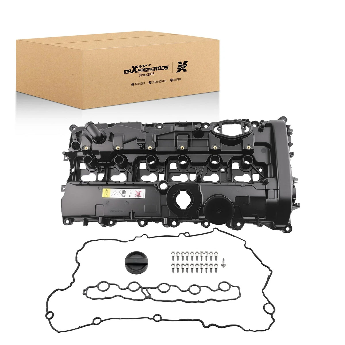 Valve Cover with Gasket for BMW 440i xDrive M2 M240i 540i 640i 740i X3 (2016–2020)