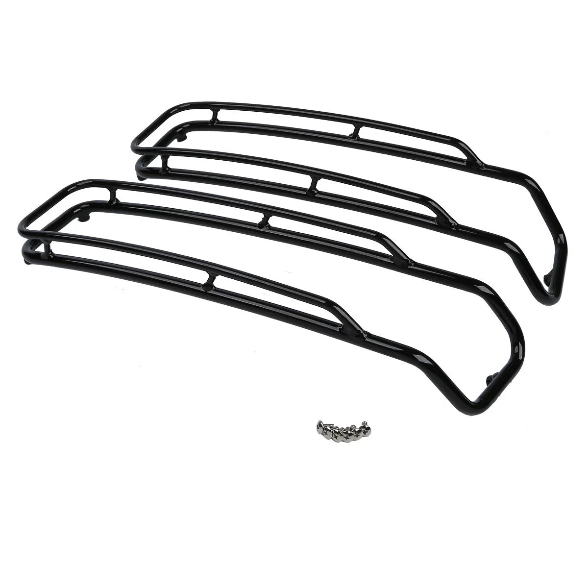 Saddlebag Lids Rack Rail Guards for Harley Touring Models (1994-2013)