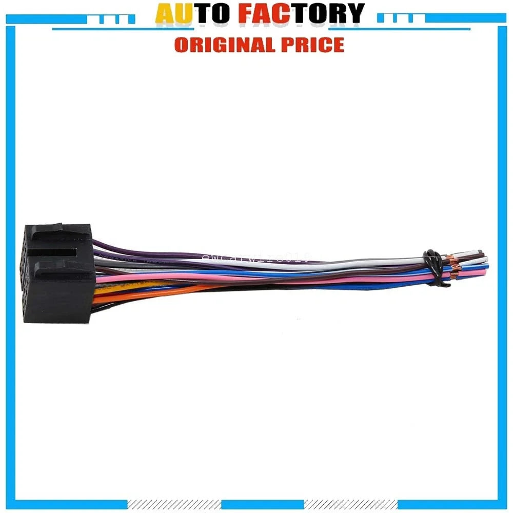 Female Adapter ISO Wiring Harness for Audi A4 Radio Stereo (1996–2002)