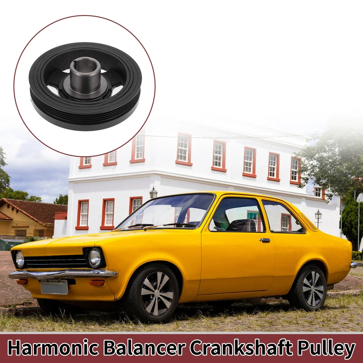 Engine Harmonic Balancer Crankshaft Pulley for GMC Terrain (2018–2020) No.12626962