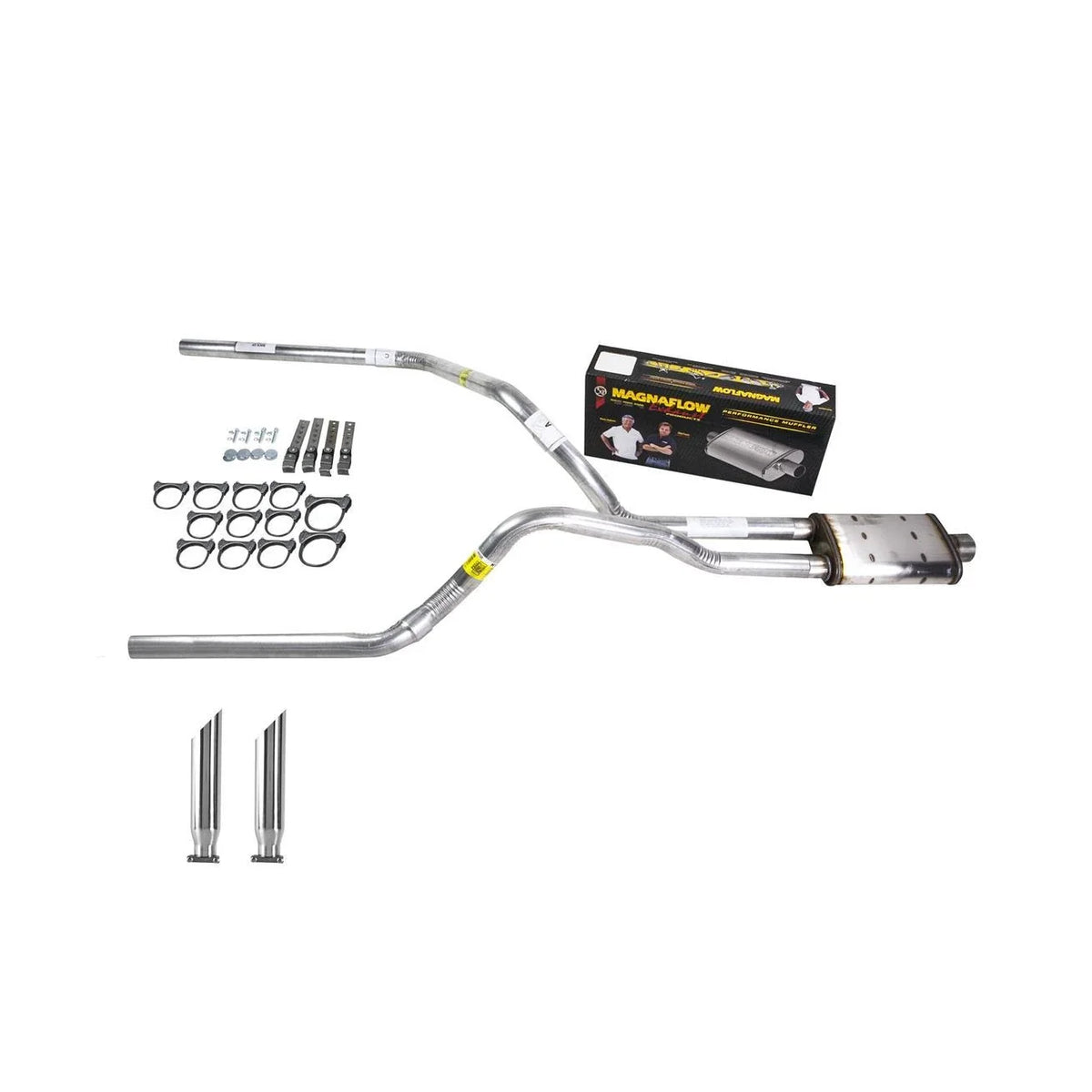 Dual Exhaust 2.5" Pipe for Ram 1500 (2009–2013) Magnaflow SC Tip