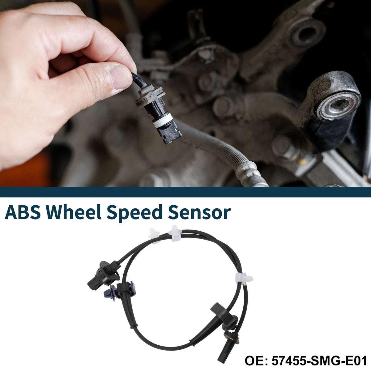 ABS Wheel Speed Sensor No. 57455-SMG-E01 for Honda Civic (1996–2000)