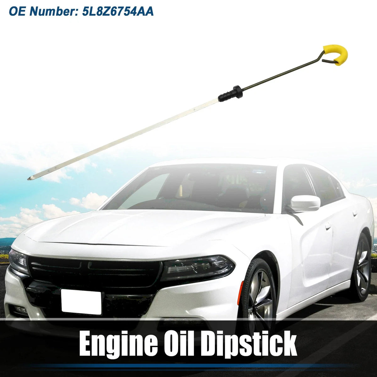 1 Pcs Engine Oil Fluid Level Dipstick for Acura TL Type-S (2007–2008)