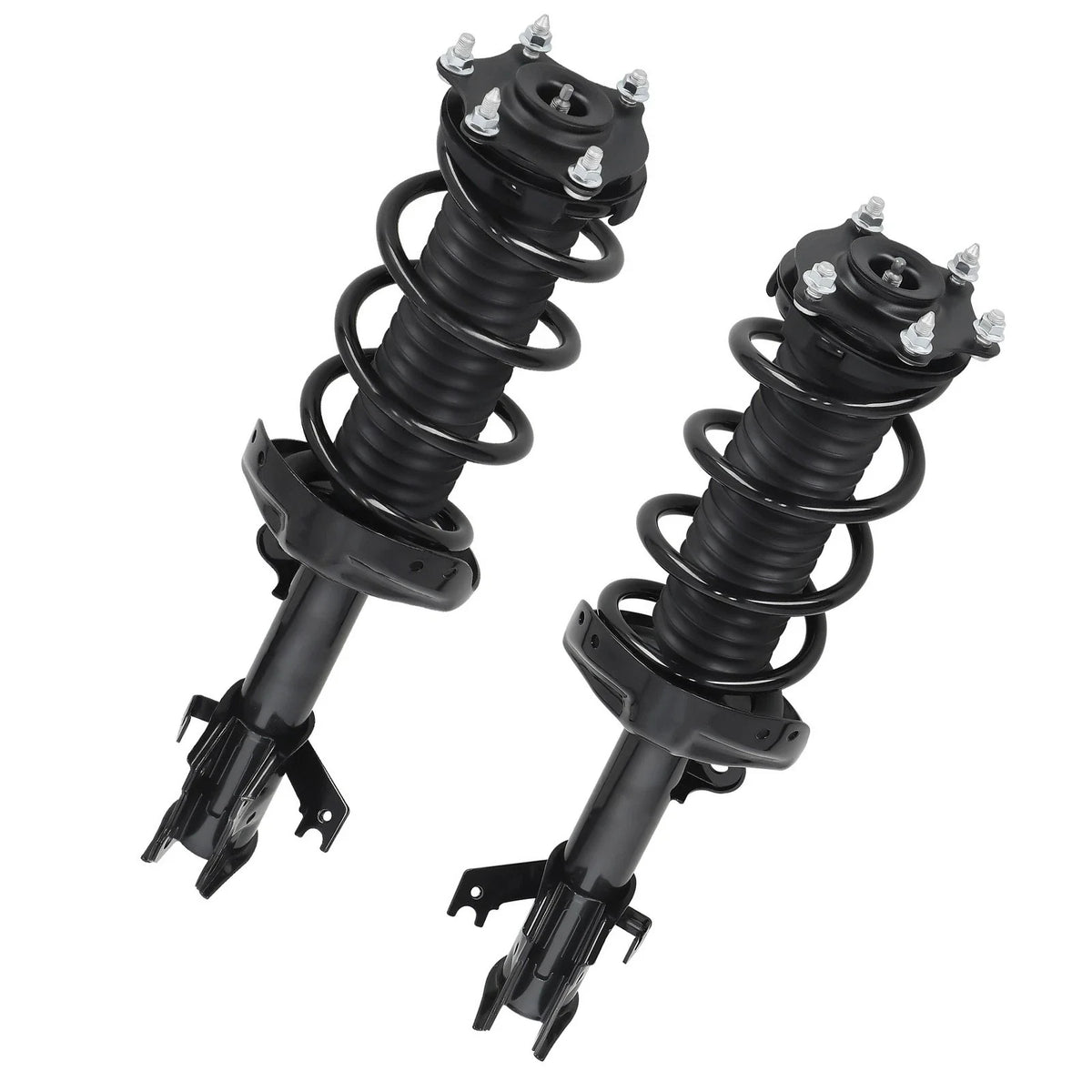 Pair of Front Struts w/ Coil Springs for Honda CR-V 2007–2014