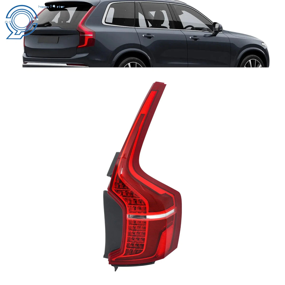 LED Rear Brake Lamp Assembly for Volvo XC90 (2016–2024) Right Passenger