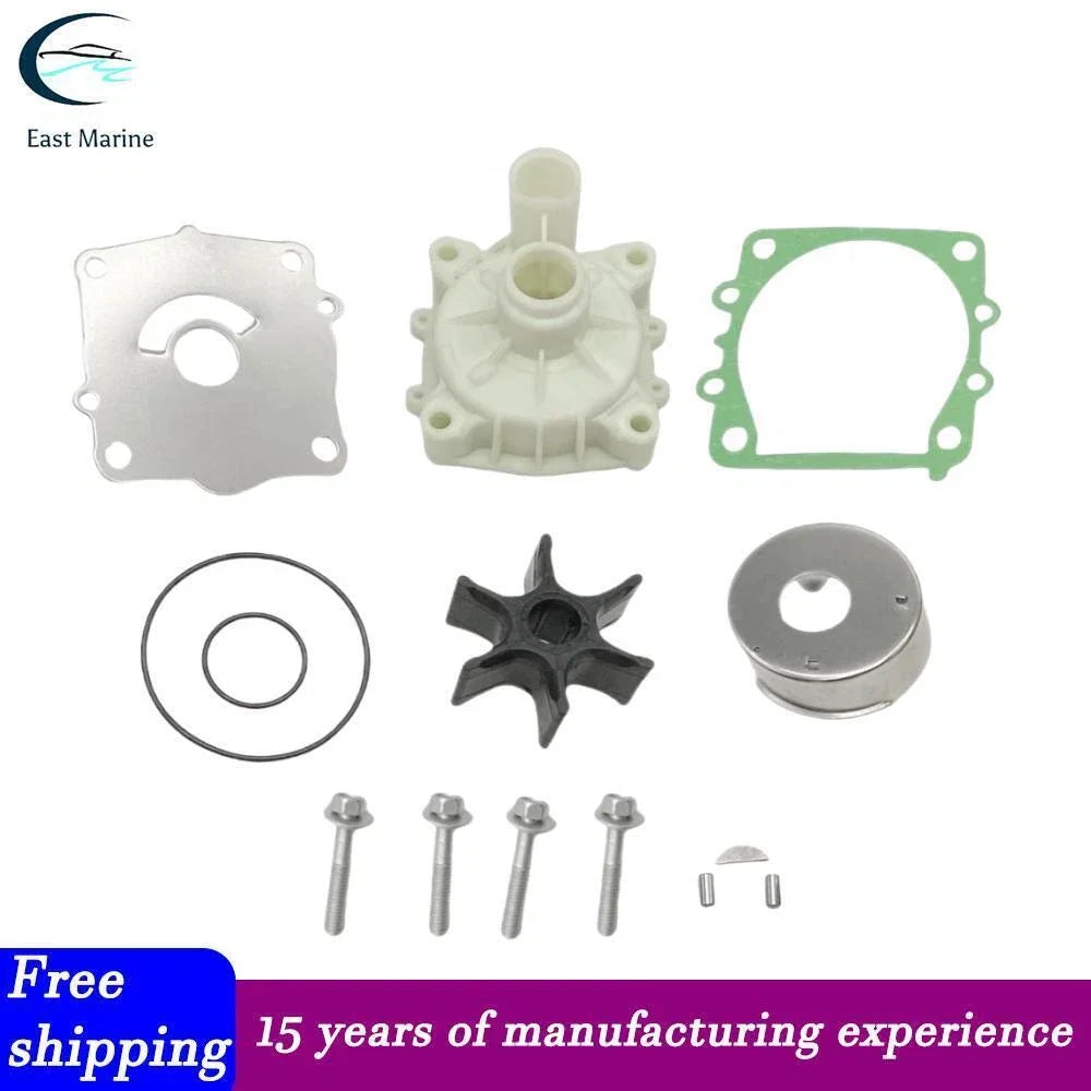 Water Pump Impeller Kit for Yamaha F75 F90 F115 4-Stroke 68V-W0078-00