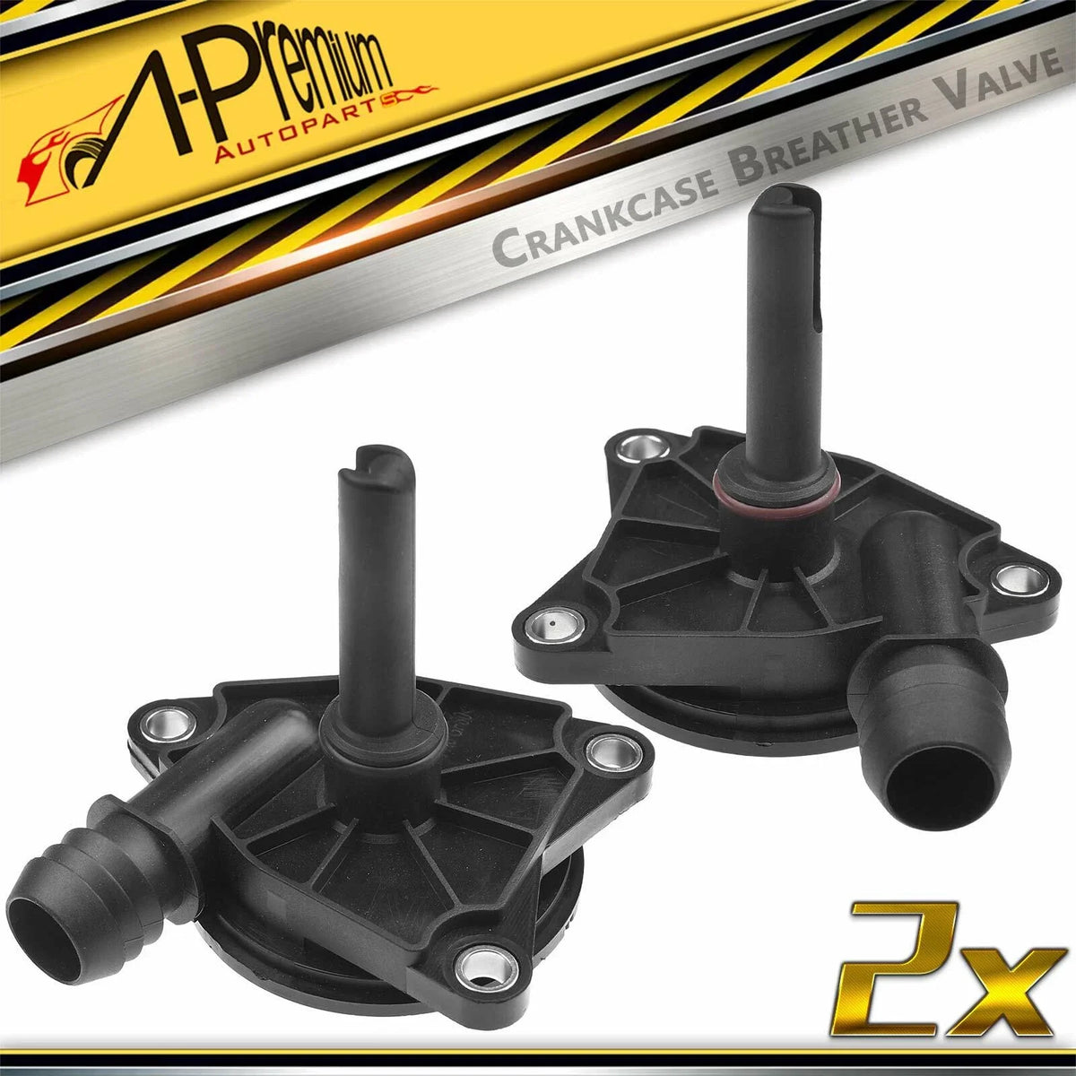 2X Crankcase Vent Valve for BMW 760Li (2003–2008)