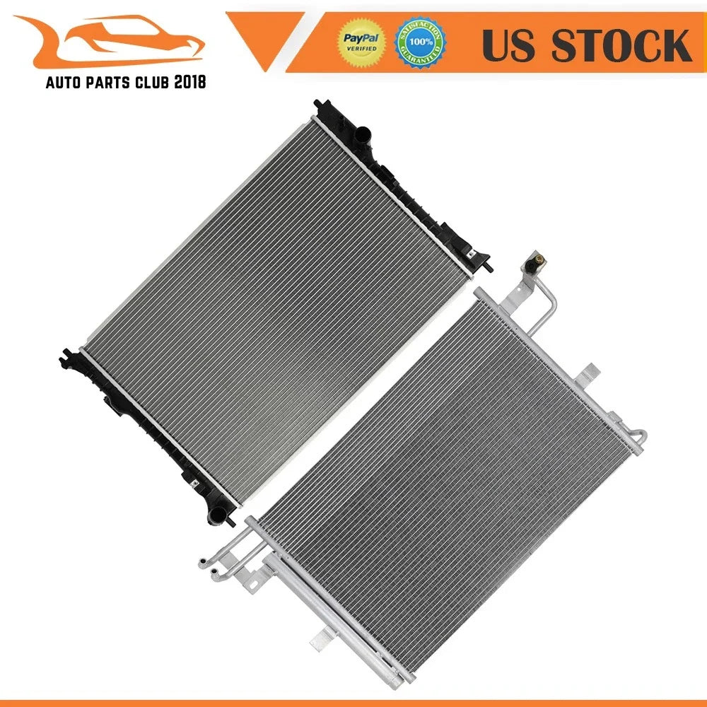 Radiator & AC Condenser Set for 2011-2019 Ford Explorer